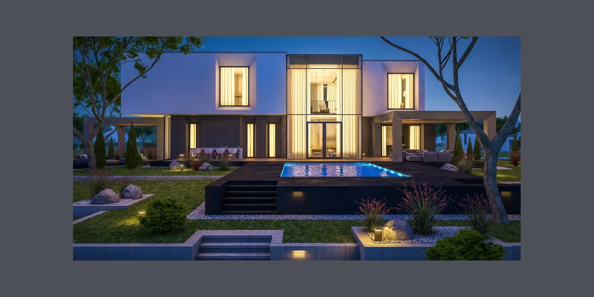 Modern prefabrik yapı